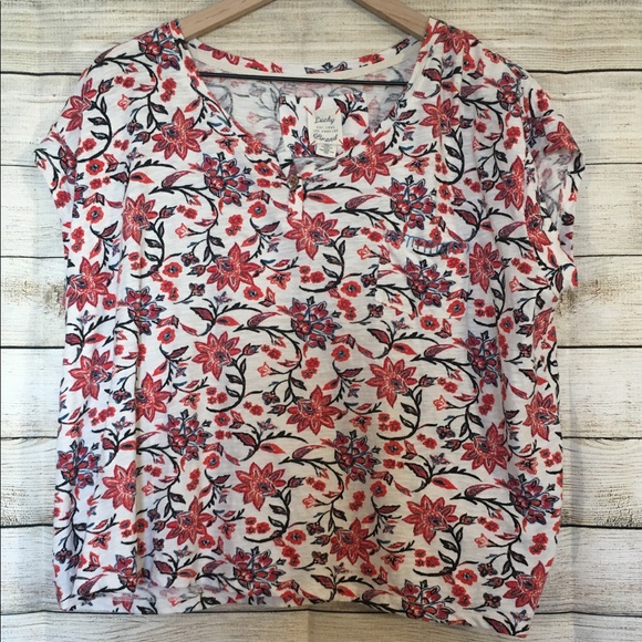 Lucky Brand Tops - Lucky brand floral shirt ♥️